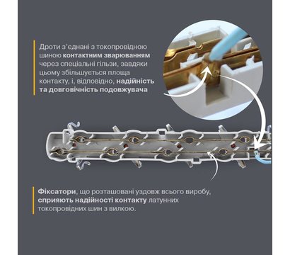 Изображение 5 Сетевой фильтр Electrum C-ES-1782 2m 2 розеток