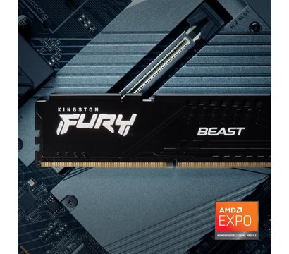 Изображение 12 Оперативная память Kingston Fury Beast Black DDR5 2x16384Mb 5200MHz — KF552C36BBEK2-32