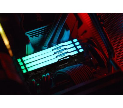 Изображение 15 Модуль памяти Kingston Fury Beast Black DDR5 2x16384Mb 5600MHz — KF556C40BBAK2-32