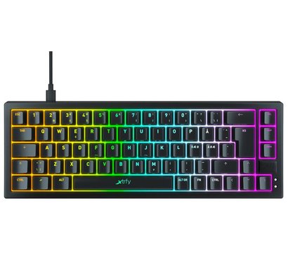Изображение 2 Клавиатура Xtrfy K5 68 keys Kailh Red Hot-swap RGB Black