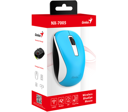 Зображення 3 Миша Genius NX-7005 Wireless Blue – 31030017402