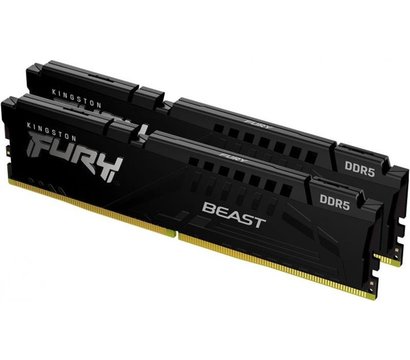 Изображение 3 Оперативная память Kingston Fury Beast Black DDR5 2x16384Mb 5200MHz — KF552C36BBEK2-32