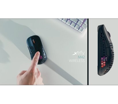 Зображення 4 Миша Xtrfy M42 RGB WL Black