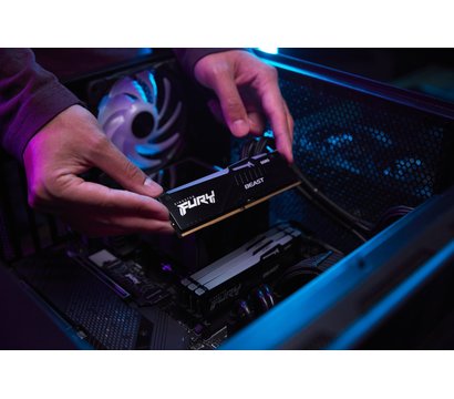 Изображение 5 Модуль памяти Kingston Fury Beast Black DDR5 2x16384Mb 5600MHz — KF556C40BBAK2-32