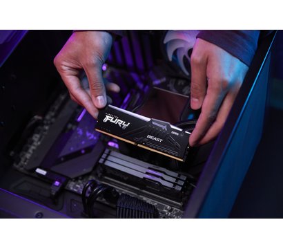 Изображение 6 Модуль памяти Kingston Fury Beast Black DDR5 2x16384Mb 5600MHz — KF556C40BBAK2-32