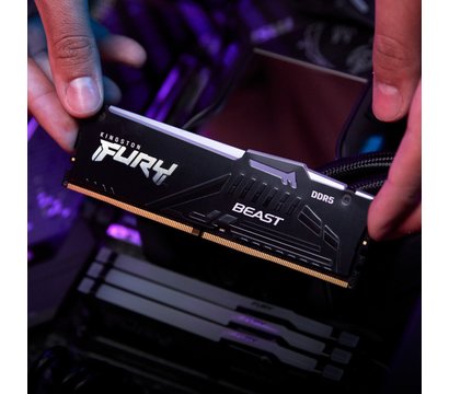 Изображение 7 Модуль памяти Kingston Fury Beast Black DDR5 2x16384Mb 5600MHz — KF556C40BBAK2-32