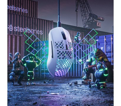 Зображення 11 Миша SteelSeries Aerox 3 USB White — 62603