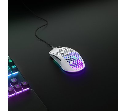 Зображення 12 Миша SteelSeries Aerox 3 USB White — 62603
