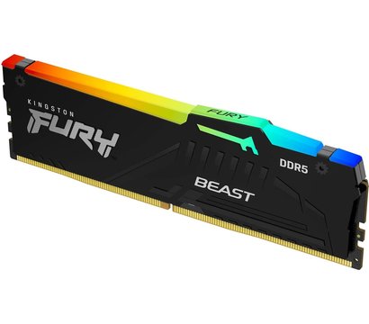Изображение 2 Оперативная память Kingston Fury Beast RGB DDR5 32768Mb 5200MHz — KF552C40BBA-32