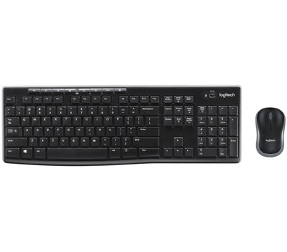 Изображение 2 Комплект мышь + клавиатура Logitech MK270 Wireless UA Black — 920-004508