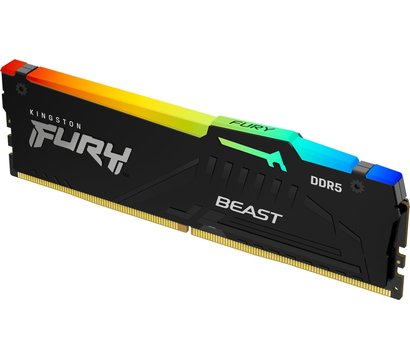 Изображение 22 Модуль памяти Kingston Fury Beast Black DDR5 2x16384Mb 5600MHz — KF556C40BBAK2-32