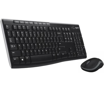 Изображение 3 Комплект мышь + клавиатура Logitech MK270 Wireless UA Black — 920-004508