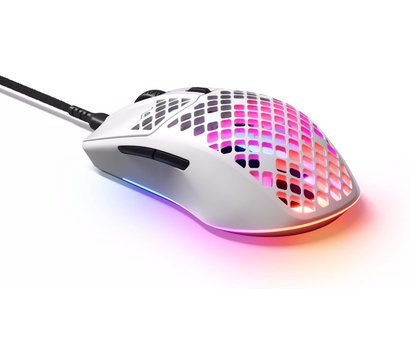 Зображення 5 Миша SteelSeries Aerox 3 USB White — 62603