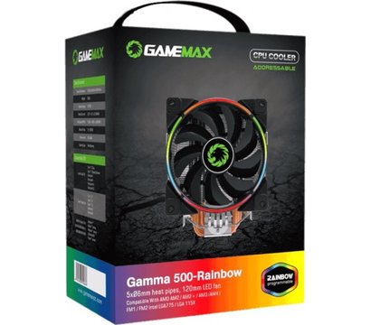 Изображение 6 Охлаждение  Gamemax Gamma 500 Rainbow