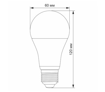 Зображення 3 Світлодіодна LED лампочка Videx VL-A65e-15273