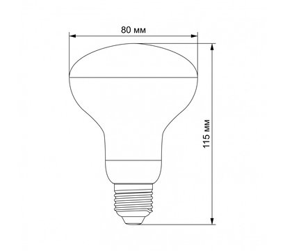 Зображення 3 Світлодіодна LED лампочка Videx Filament VL-R80FF-09271