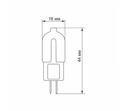 Зображення 3 Світлодіодна LED лампочка Videx VL-G4C-02124