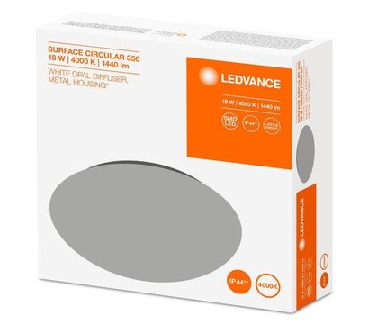 Зображення 7 Світлодіодний LED світильник Ledvance SF Circular LED 350 18W/4000K IP44
