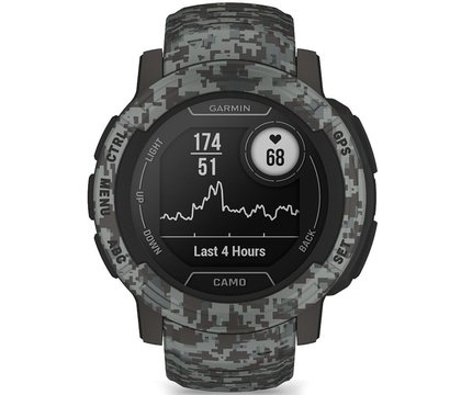 Изображение 3 Смарт-часы Garmin Instinct 2 Camo Graphite с акселерометром
