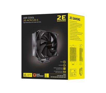 Изображение 8 Охлаждение для процессора 2E Gaming Air Cool – ACN120-S