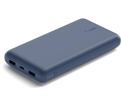 Изображение 4 Универсальная мобильная батарея Belkin 20000mAh, 15W, Dual USB-A, USB-C Blue – BPB012BTBL