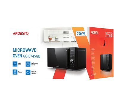Зображення 7 Мікрохвильовка Ardesto GO-E745GB