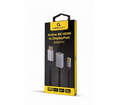 Зображення 2 Адаптер Cablexpert HDMI-DisplayPort, 0.1м - A-HDMIM-DPF-02