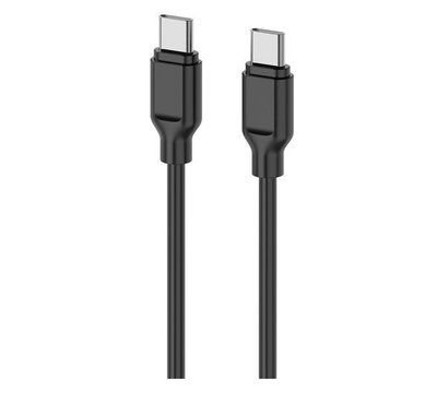 Зображення 2 Кабель 2E USB-C - USB-C, Glow, 60W, 1m, black - 2E-CCCC-BL