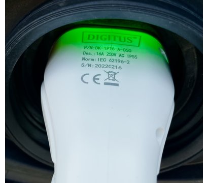 Зображення 3 Кабель зарядний Кабель Digitus EV Single Phase, 230V, 8-16А, 5 m - DK-1P16-A-050
