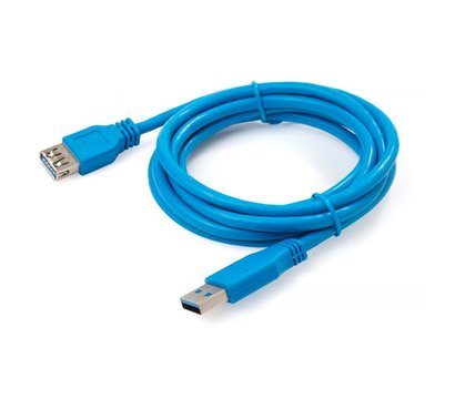 Зображення 2 Кабель Vinga USB 3.0 AM/AF 1.8m - VCPUSB3AMAF1.8B