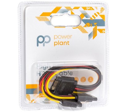 Изображение 2 Кабель для передачи данных PowerPlant SATA to 2xSATA 0.15m - CA913169