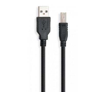 Изображение 2 Кабель для принтера Vinga USB 2.0 AM/BM 1.8 m - VCPDCAMBM1.8BK