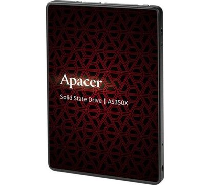 Зображення 2 Накопичувач SSD Apacer AS350X 256GB 2.5 SATA III TLC — AP256GAS350XR-1