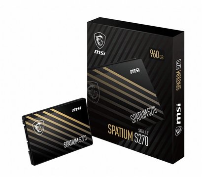 Зображення 5 SSD диск MSI Spatium S270 240GB 2.5 SATAIII 3D TLC — S78-440N070-P83