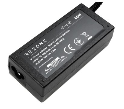 Зображення 3 Зарядне ноутбука Rezone для Samsung 60W 19V 3.16А 5.5x3.0 - RZPSSM60195530
