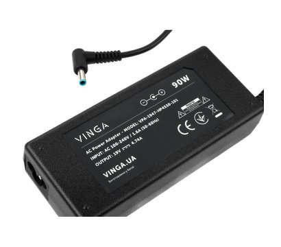 Зображення 3 Зарядне ноутбука Vinga для HP 90W 19V 4.74A, 4.5x3.0 - VPA-1947-HP4530-101