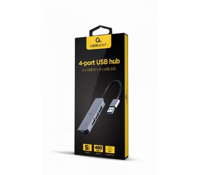 Зображення 2 USB хаб Cablexpert UHB-U3P1U2P3-01