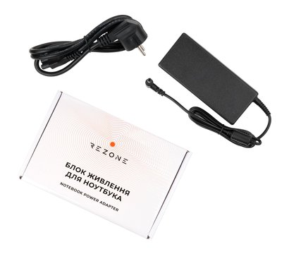 Зображення 2 Блок живлення ноутбука Rezone для Asus 90W 19V 4.74A, 5.5x2.5 - RZPSAS90195525
