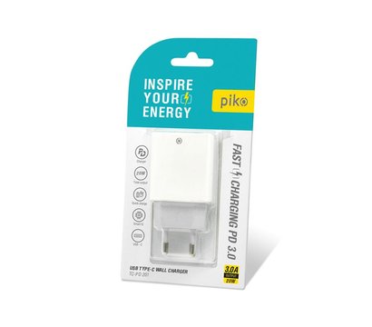 Изображение 2 Зарядное устройство Piko TC-PD201 (1USBx3A) White - 1283126521447