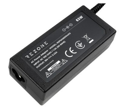 Зображення 3 Блок живлення ноутбука Rezone для Asus 65W 19V 3,42A, 4.0x1.35 - RZPSAS65194013