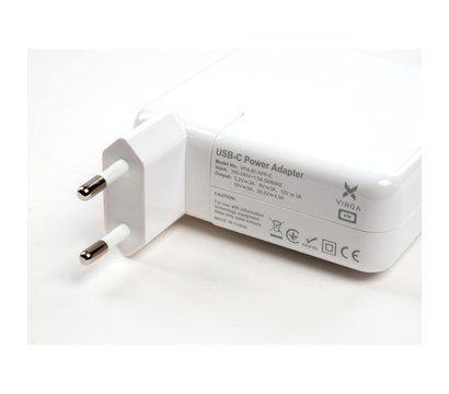 Зображення 4 Блок живлення ноутбука Vinga для Apple 87W 5.2V3A/9V3A/12V3A/15V3A/20.2V4.3A USB-C - VPA-87-APP-C