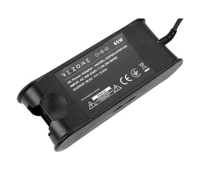 Зображення 4 Блок живлення ноутбука Rezone для Dell 65W 19.5V 3.34A, 7.4x5.0 - RZPSDL65197450