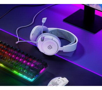 Зображення 5 Навушники SteelSeries Arctis Nova 1 White — 61607 висувний