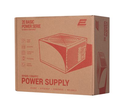 Зображення 10 Блок живлення 2E 2E-BP600-120APFC 600W