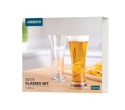 Зображення 2 Ardesto Siena 380 мл, 2 шт - AR2638BS