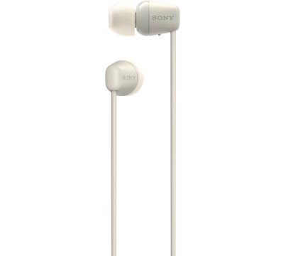 Зображення 2 Навушники Sony WI-C100 In-ear IPX4 Wireless Beige – WIC100C.CE7