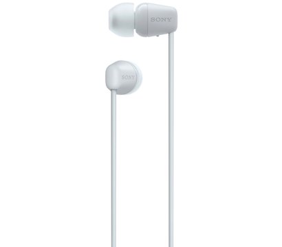 Зображення 2 Навушники Sony WI-C100 In-ear IPX4 Wireless White – WIC100W.CE7 для мобільних пристроїв
