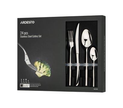 Зображення 3 Ardesto Black Mars Monza 24 пр. - AR0724MS