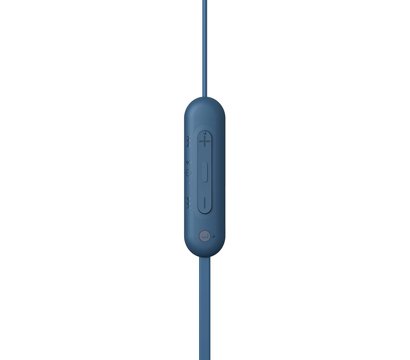 Зображення 3 Навушники Sony WI-C100 In-ear IPX4 Wireless Blue – WIC100L.CE7 на проводі