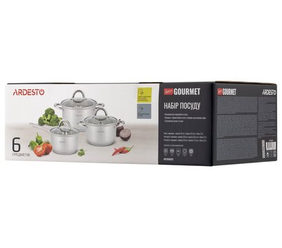 Зображення 8 Ardesto Gemini Gourmet Andria, 6 пред. - AR1906GPS